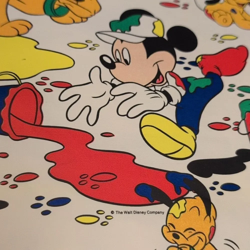 Disney Marvel Jim Hensen vintage 80s 90s character wrapping paper lot‎